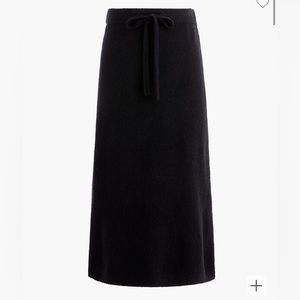 NWT Jcrew Black Sweater Skirt